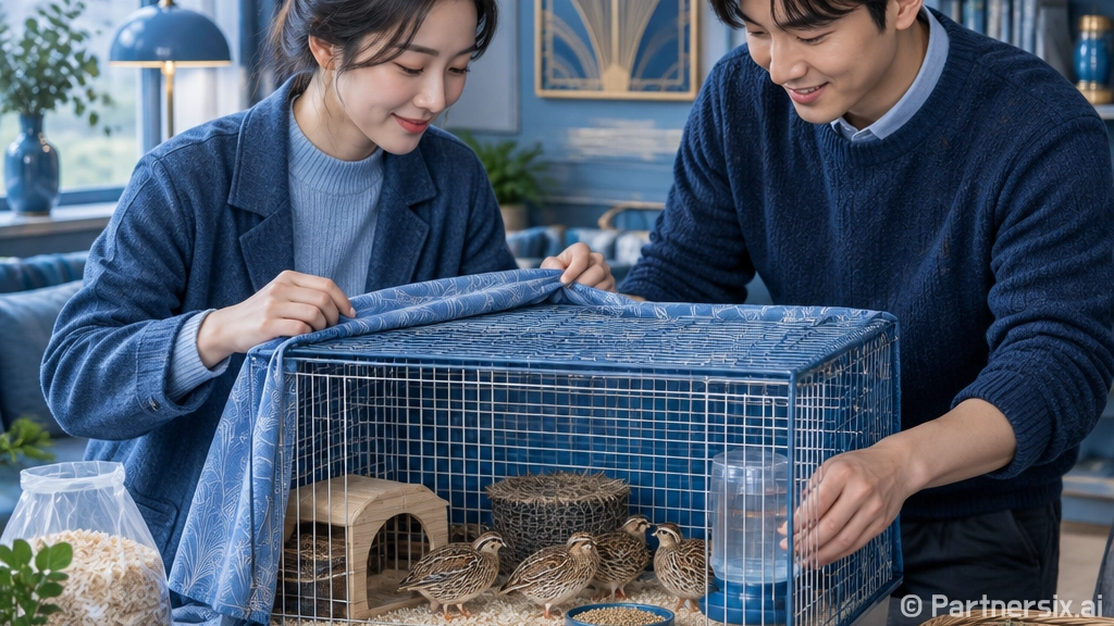 초보자를 위한 메추리 키우는 방법, 처음 들일 때 이렇게 준비하세요