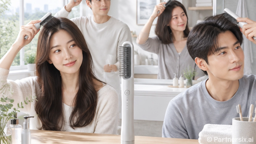 뿌리볼륨빗 초보자를 위한 자연스럽게 볼륨 살리는 방법
