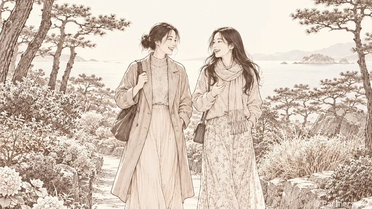 천리포수목원 처음 간다면 이렇게 걸어보세요
