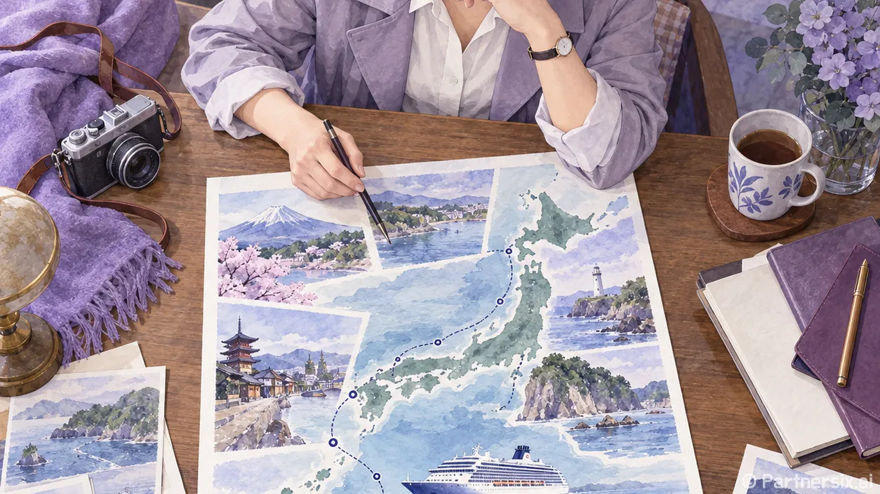일본크루즈 처음 예약할 때 확인하는 방법