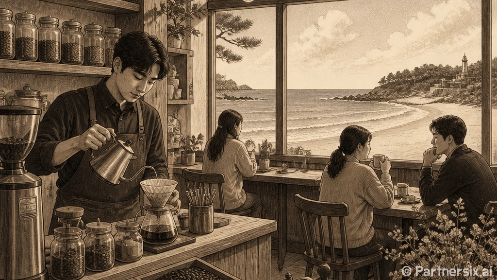 강릉 커피 맛집 실…