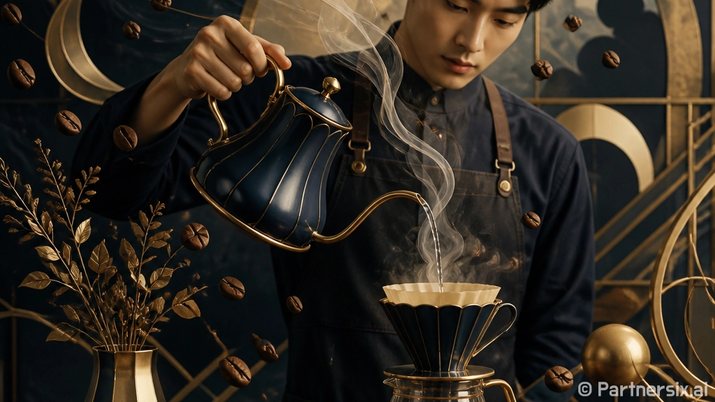 드립커피 주전자 고…