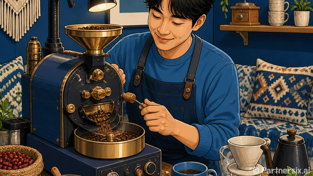 로스팅기계 처음 고…
