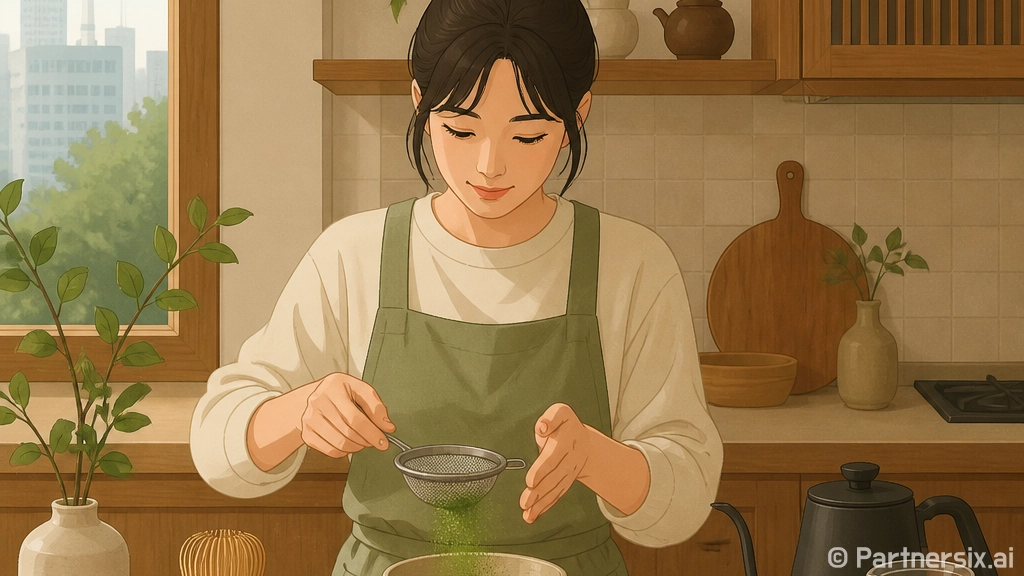 말차라떼 맛있게 만…