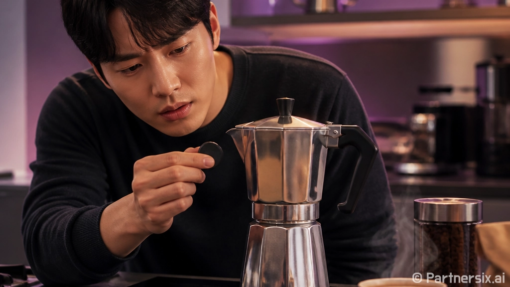 모카포트 인덕션에서…