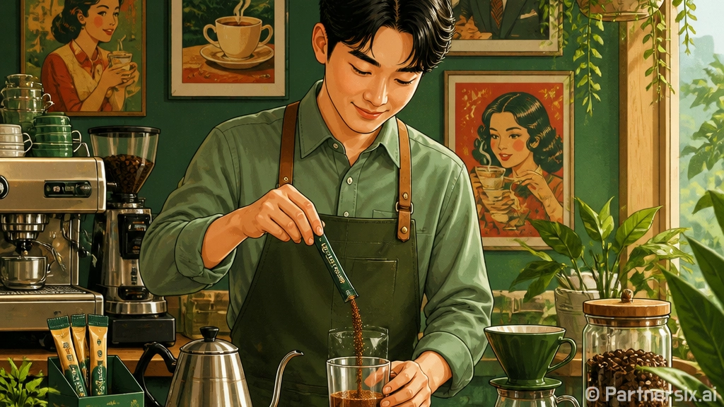 아메리카노 스틱 맛있게 타는 방법, 물 온도와 농도부터 맞추면 달라집니다