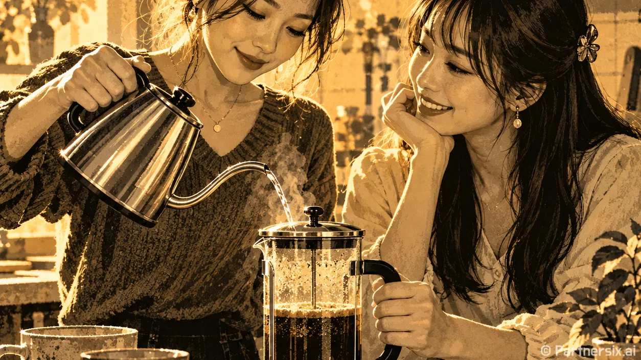 프렌치프레스 사용법 집에서 맛있게 내리는 방법