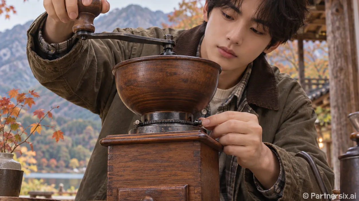 말코닉 그라인더 분쇄도 맞추는 방법