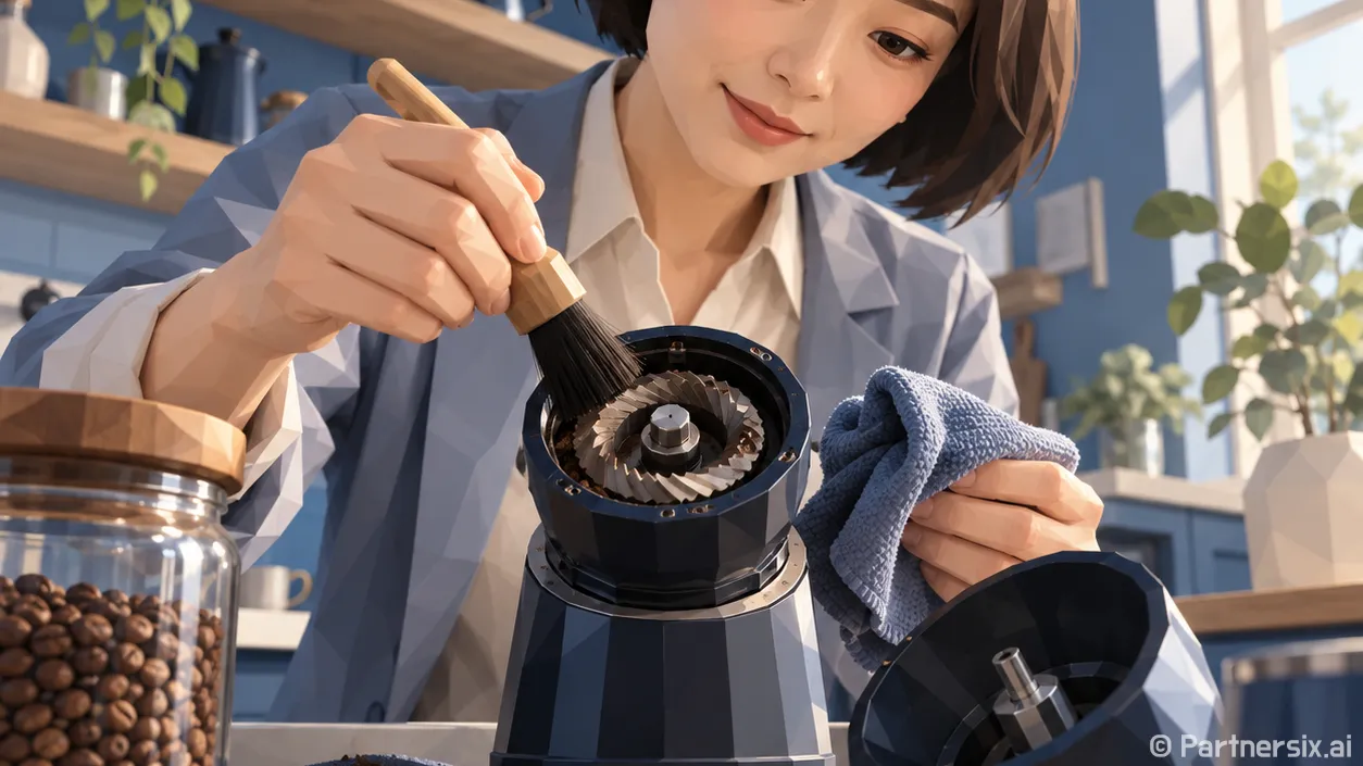 그라인더 청소법으로 집 커피 맛 지키는 방법