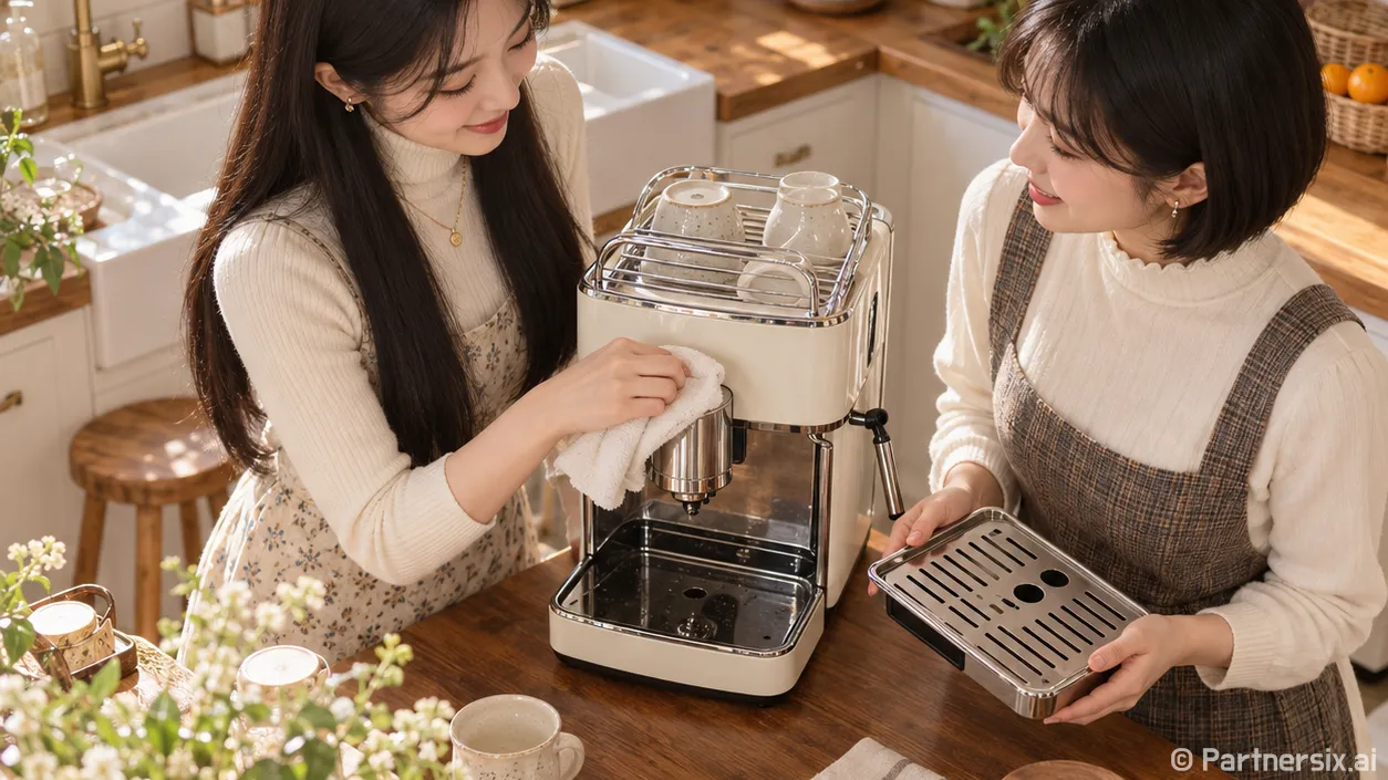 드롱기 커피머신 세척을 습관으로 만드는 방법
