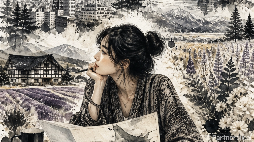 홋카이도 여행 처음…