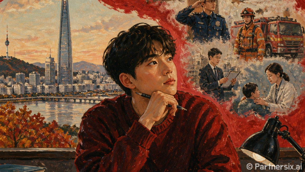 공무원 준비를 시작…