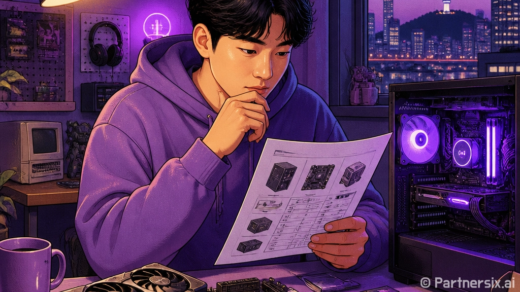 조립식컴퓨터 처음 …
