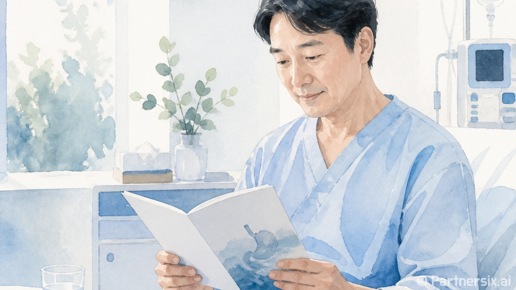 위내시경 받기 전 …
