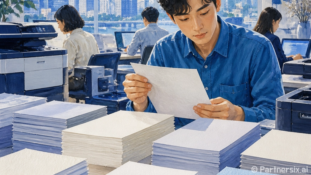 A4용지 제대로 고…