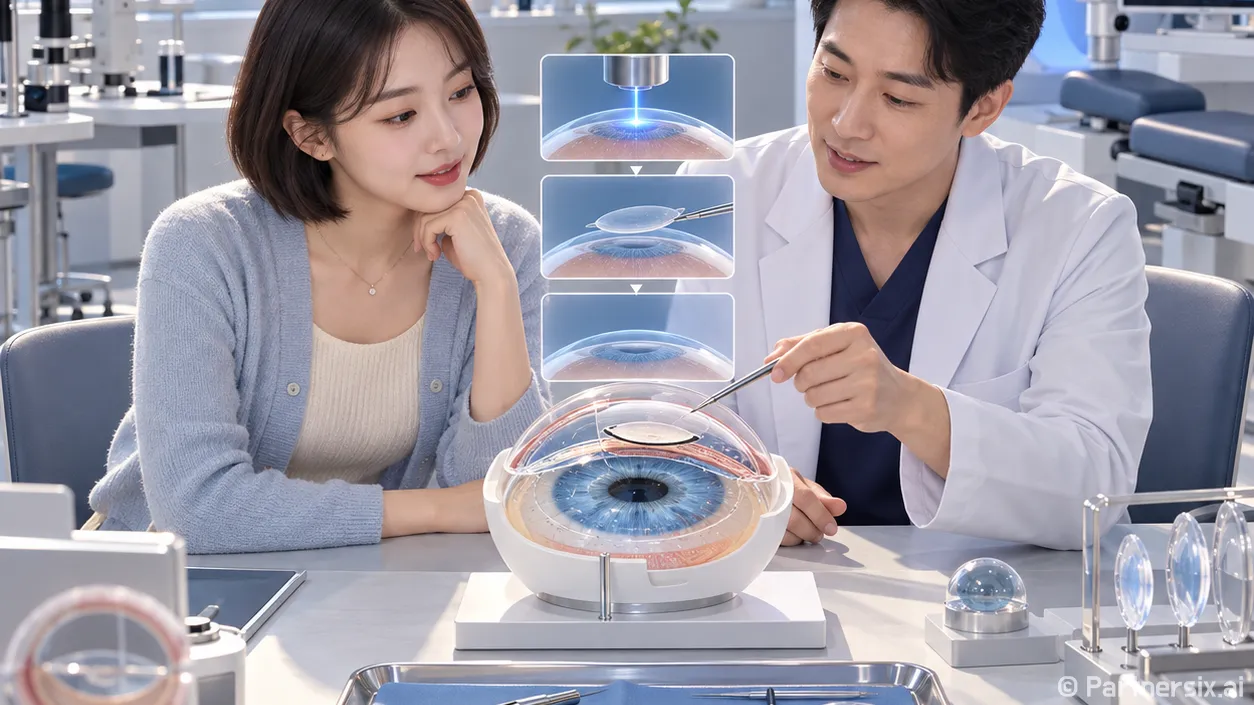 스마일라식 결정하기 전 확인하는 방법