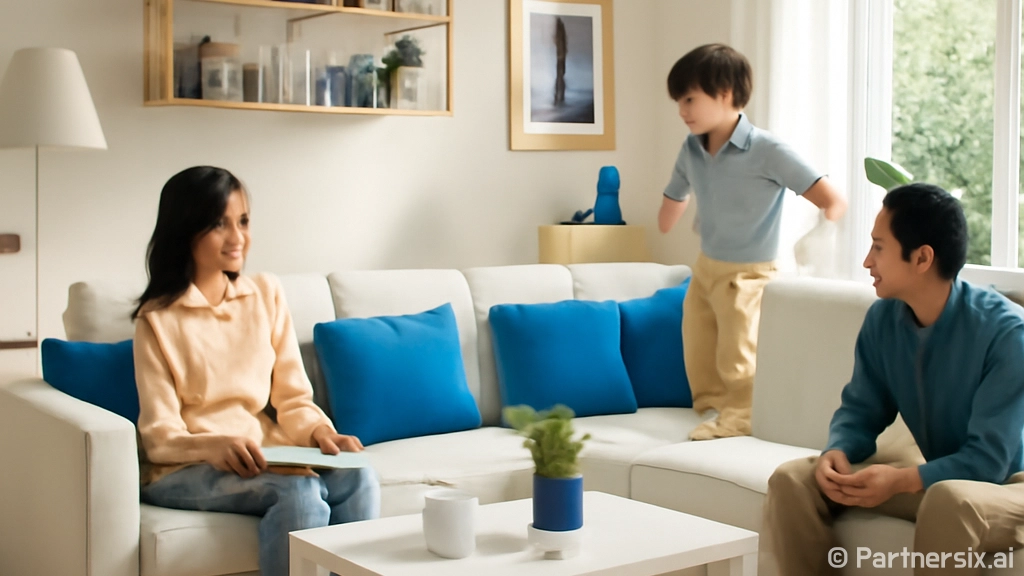 이케아 가구를 활용…