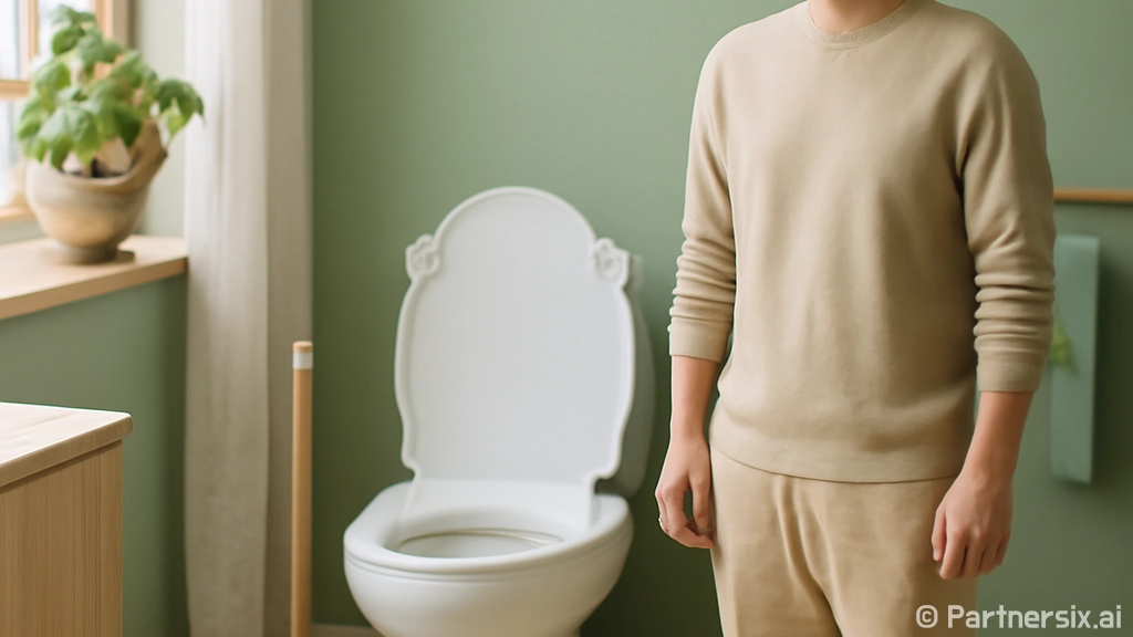 초보자를 위한 변기…