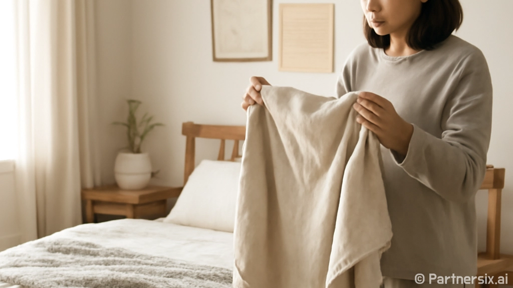 이불을 올바르게 버…