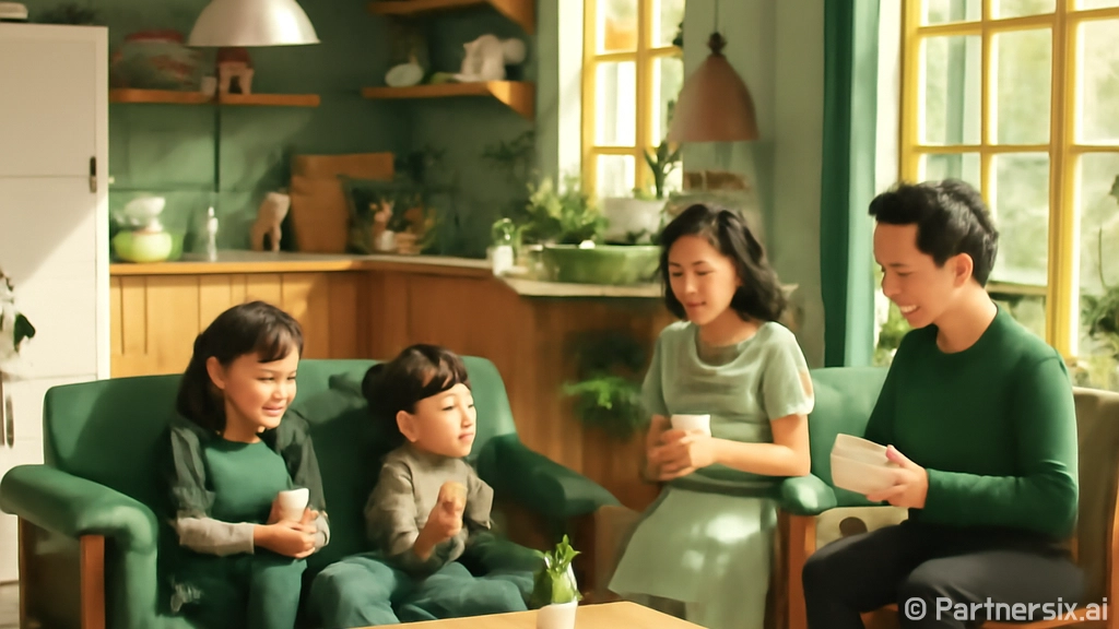 주광색 조명을 활용…