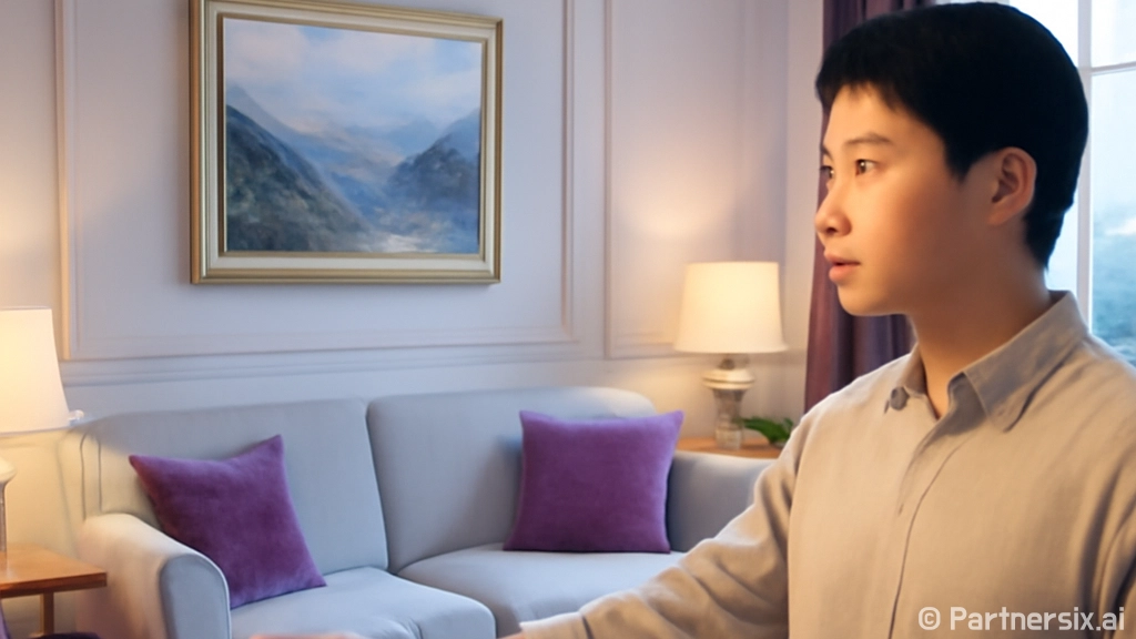 주광색 조명을 활용…