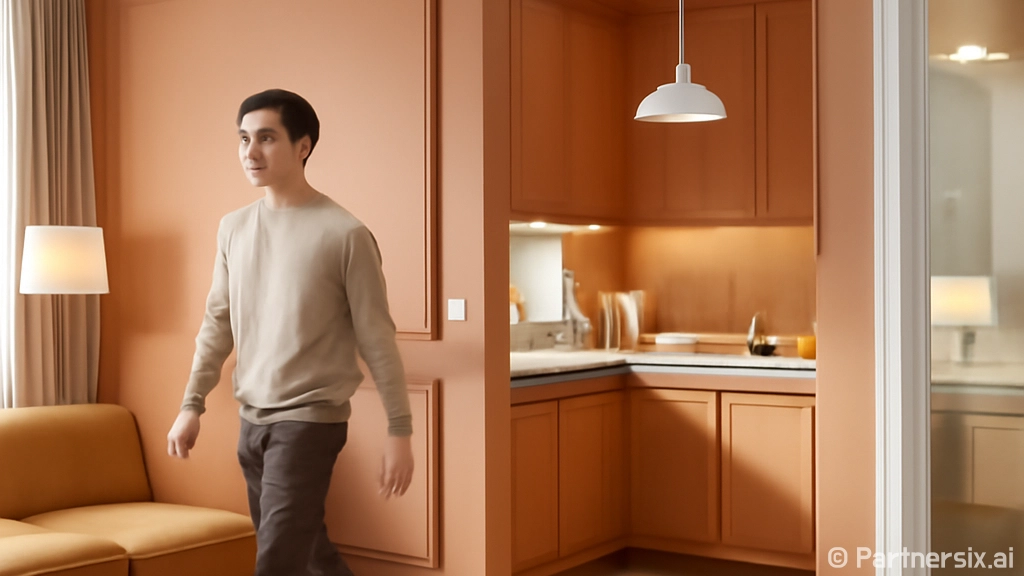 주광색을 활용하여 …