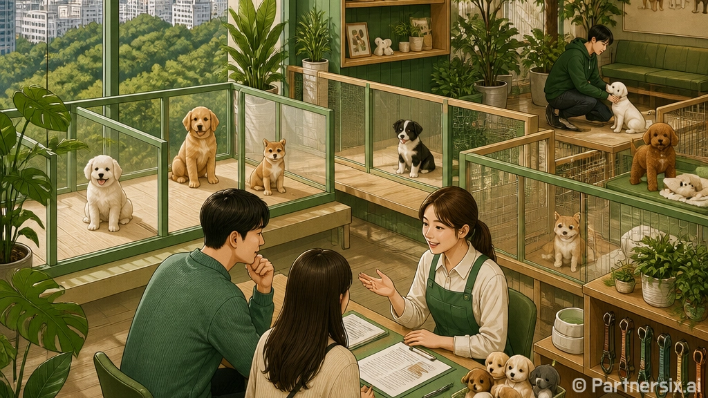 강아지분양 계약서까…