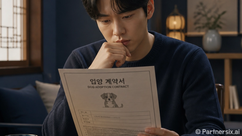 강아지분양 직접 알아보다가 계약서에서 멈칫했던 이야기