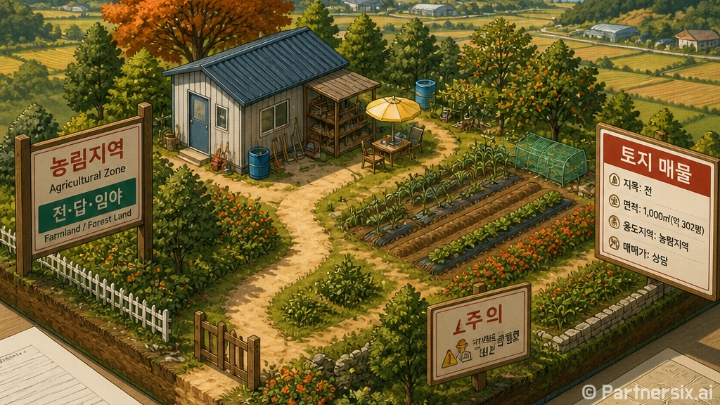 토지매매 계약서 쓰기 전 현장 세 번 갔다가 계약금 아낀 이야기