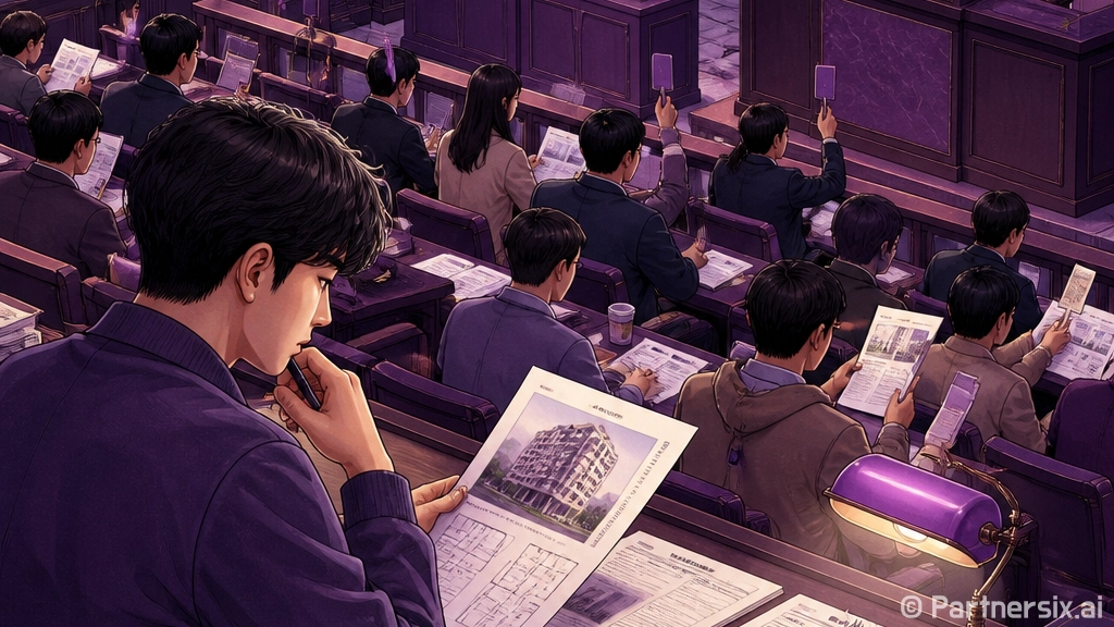 부동산학과 나온 신입과 법원 입찰장에 같이 가봤더니 보인 차이