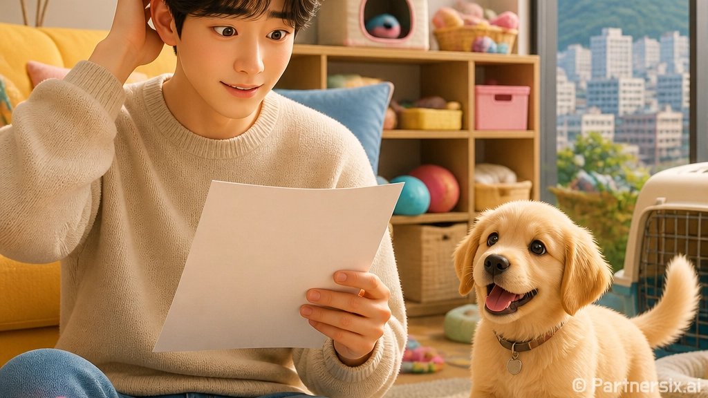 강아지분양 직접 알아보다가 계약서에서 멈춘 이야기