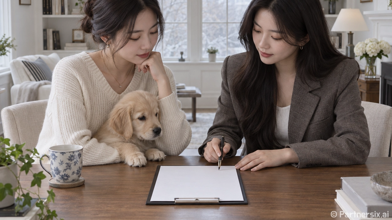 강아지분양 직접 알아보다가 계약서에서 멈춘 이야기