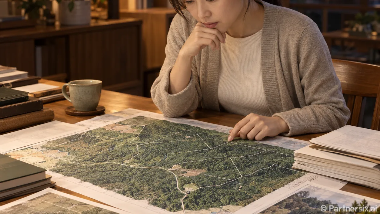 기획부동산사기 의심 토지를 따라가 봤더니
