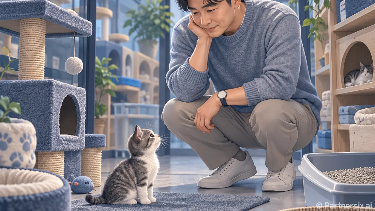 고양이무료분양 글을 보고 발길을 멈춘 이유