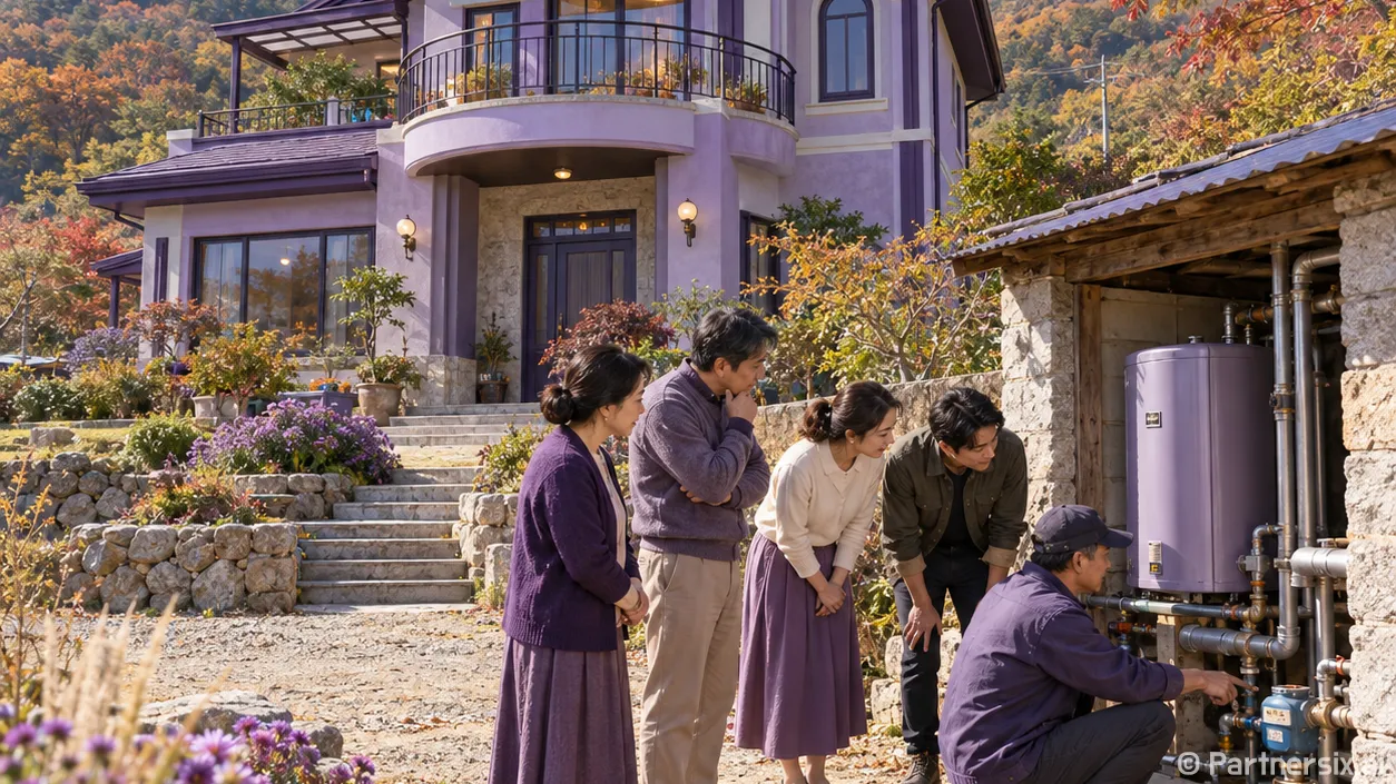 시골집임대 보러 갔다가 난방비부터 물었다
