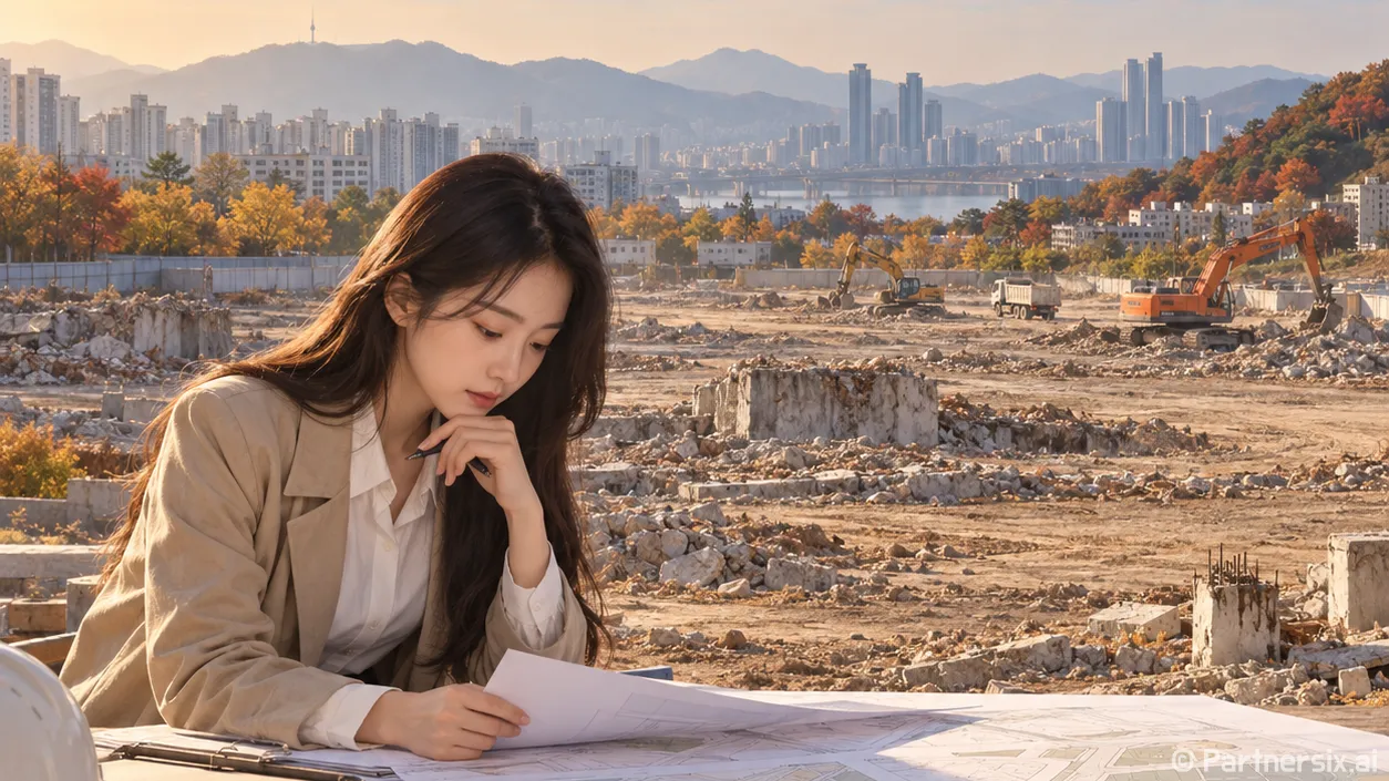 신가동 재개발 현장을 보고 입찰가를 다시 계산했다
