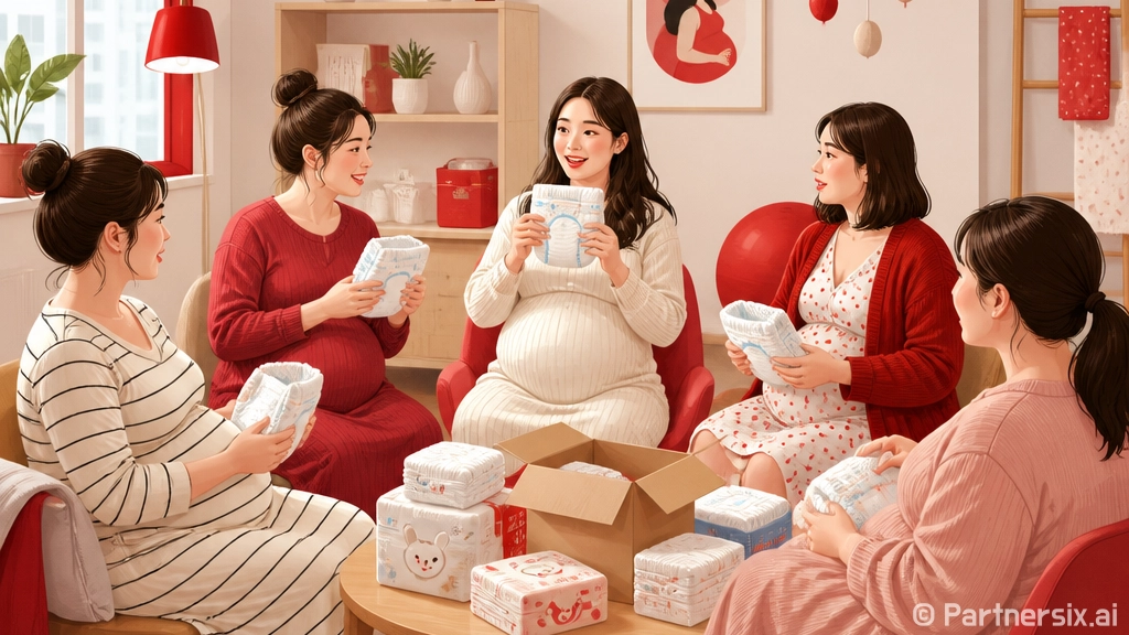 기저귀 사이즈 업 …