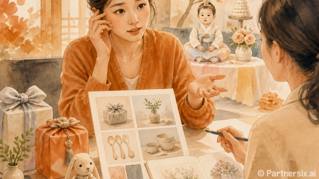 돌잔치 답례품 고르…