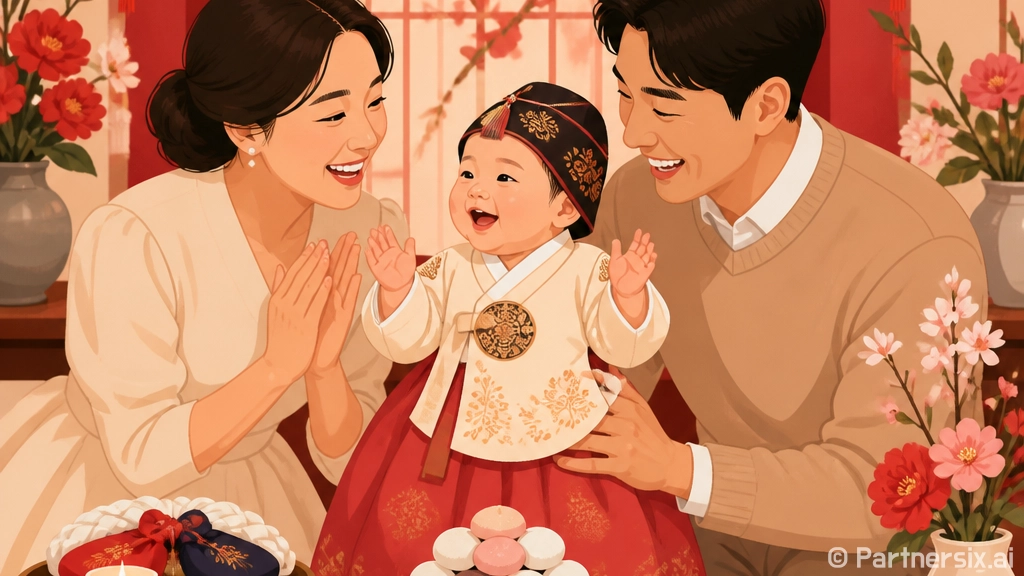 돌잔치 복장 준비하…
