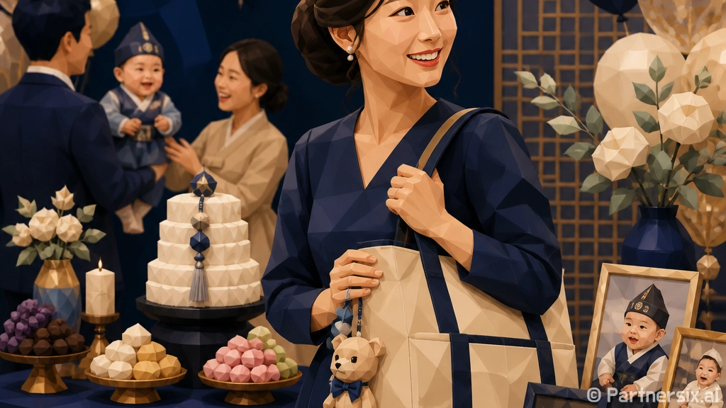 돌잔치 준비물 가방…