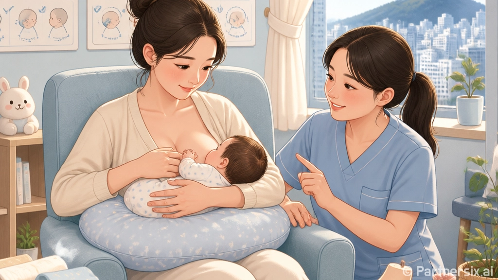 모유수유 자세 교육, 초보 엄마가 덜 아프게 시작하는 방법