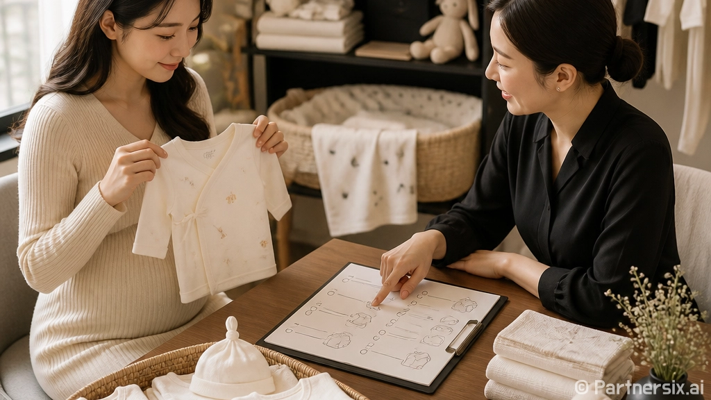 배냇저고리몇개 준비…