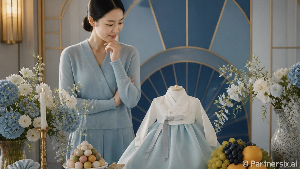 백일상 준비하는 방…