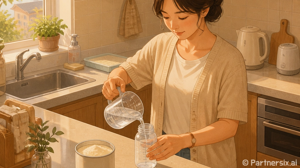 앱솔루트 분유 타는법, 초보 부모가 헷갈리지 않게 하는 방법
