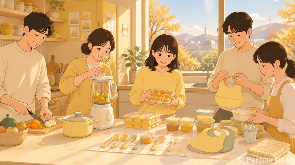 초기 이유식 시작하…