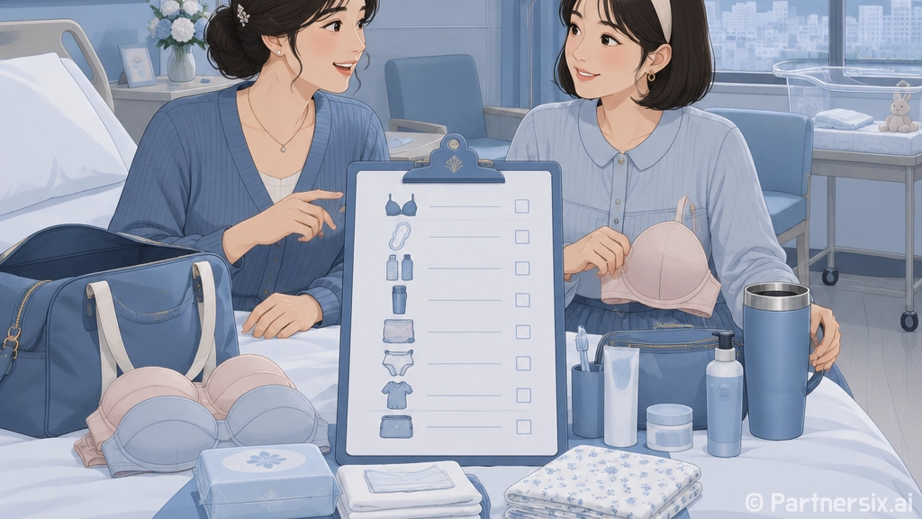 출산준비물 리스트 병원 갈 때 덜 사고 빠뜨리지 않는 방법