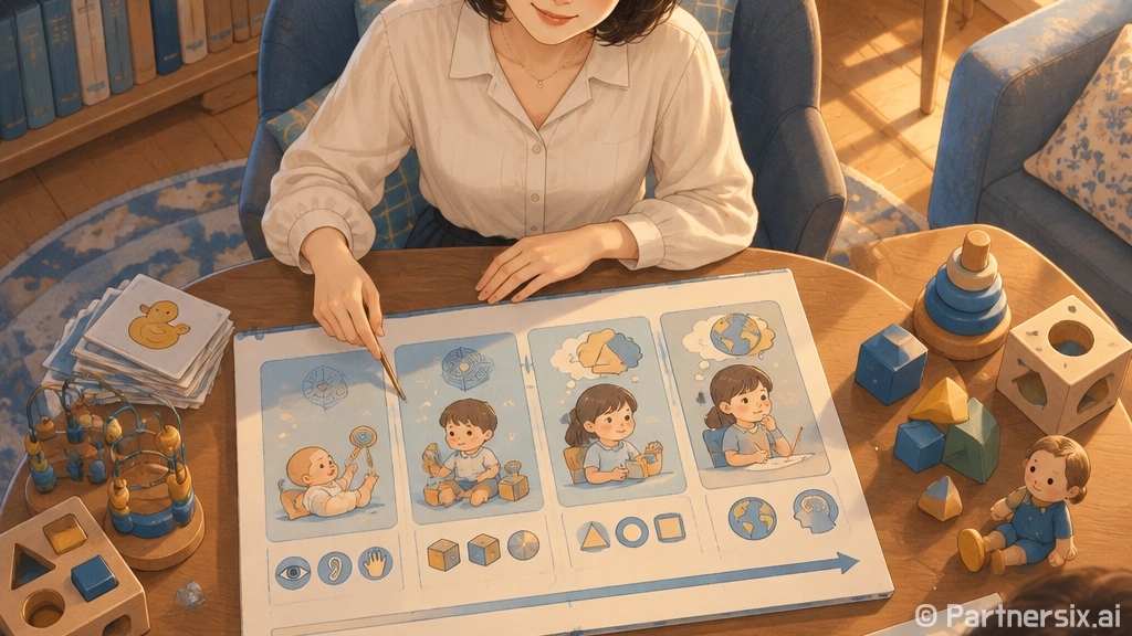 피아제 인지발달단계로 아이 발달을 편하게 보는 방법