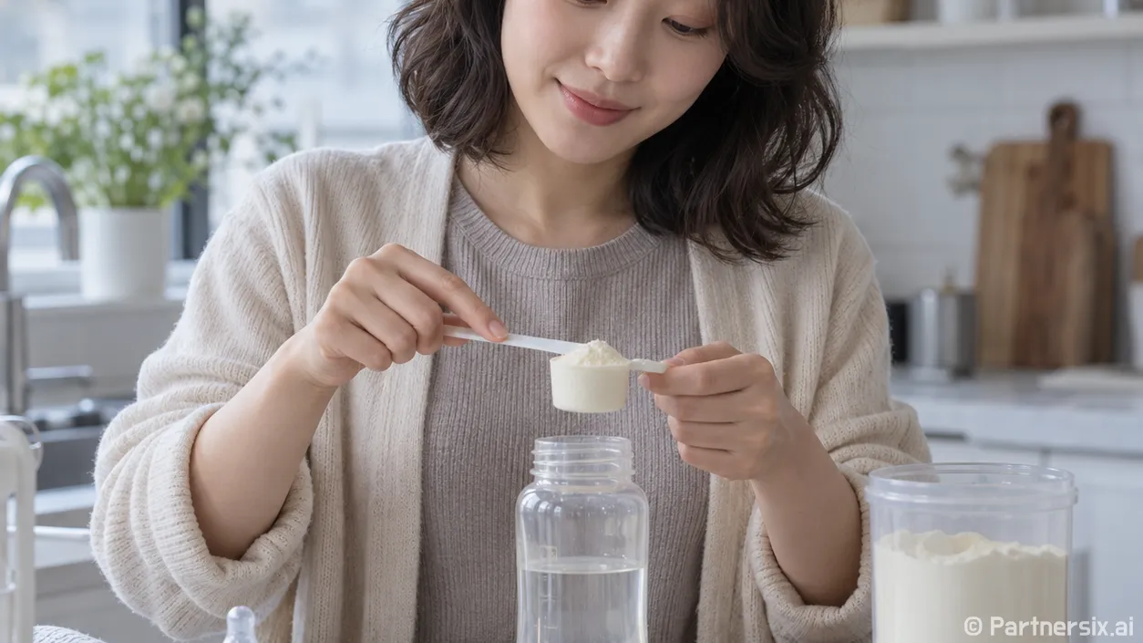 국산분유 타는법 처…