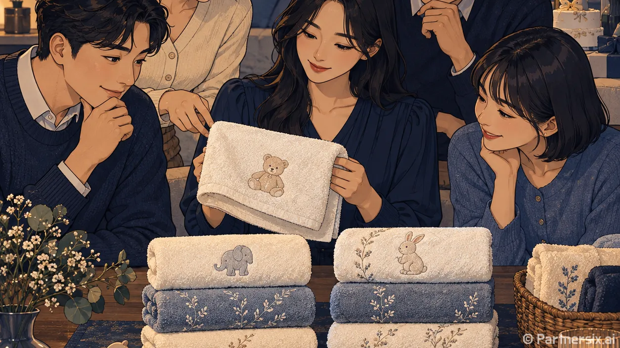 돌잔치 수건 낭비 …