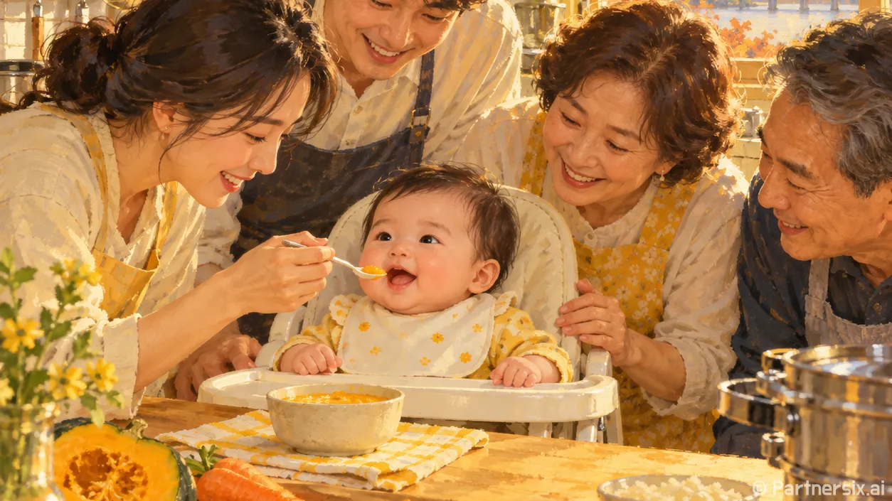 이유식 시작시기 180일 6개월에 맞추는 방법